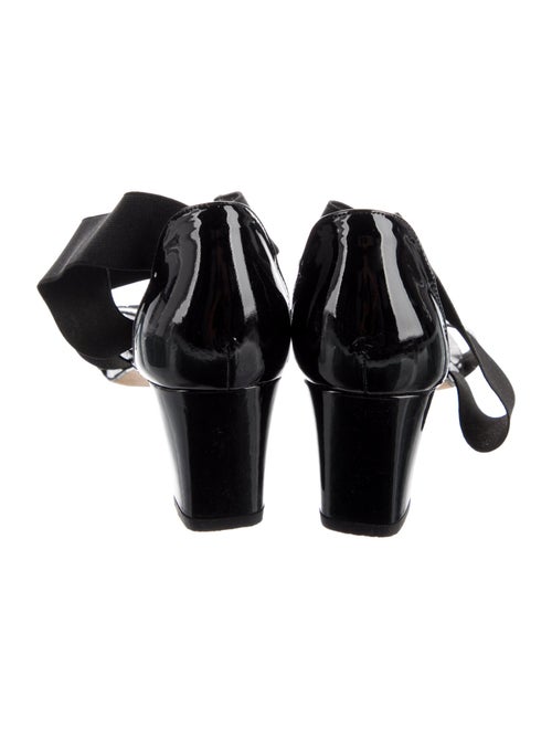 Stuart Weitzman Patent Leather Slingback Sandals