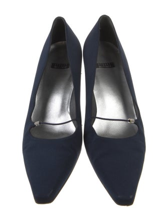 Stuart Weitzman Crystal Embellishments Pumps