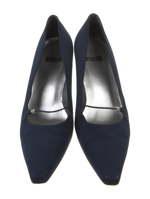 Stuart Weitzman Crystal Embellishments Pumps