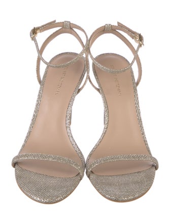 Stuart Weitzman Glitter Sandals