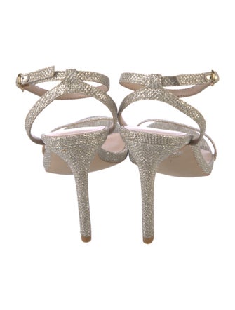 Stuart Weitzman Glitter Sandals