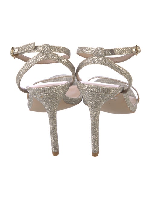 Stuart Weitzman Glitter Sandals