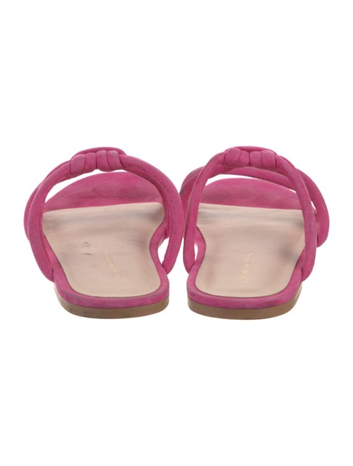 Stuart Weitzman Suede Slides