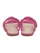 Stuart Weitzman Suede Slides
