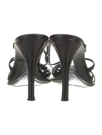 Stuart Weitzman Leather Slides