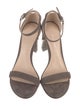 Stuart Weitzman Suede Sandals
