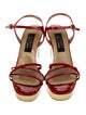 Stuart Weitzman Patent Leather Sandals