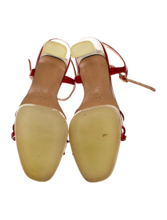 Stuart Weitzman Patent Leather Sandals