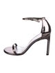 Stuart Weitzman Patent Leather Sandals