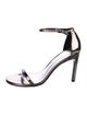 Stuart Weitzman Patent Leather Sandals