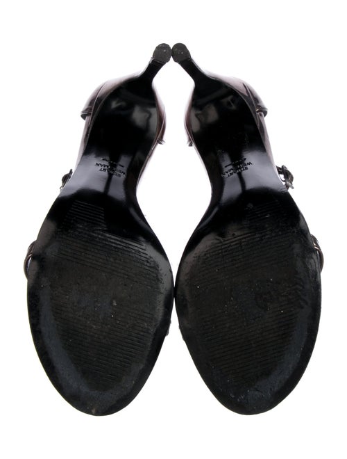 Stuart Weitzman Patent Leather Sandals