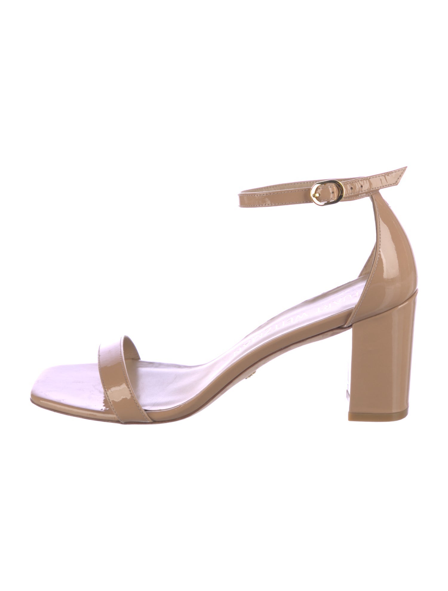 Stuart Weitzman Patent Leather Sandals
