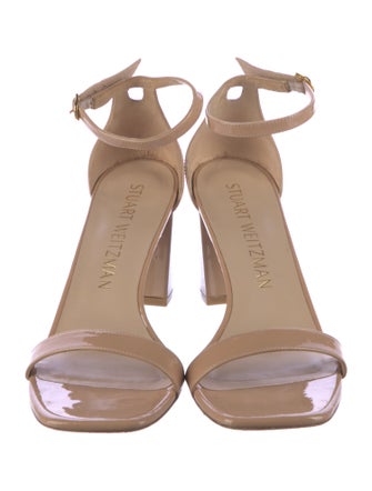 Stuart Weitzman Patent Leather Sandals