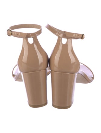 Stuart Weitzman Patent Leather Sandals