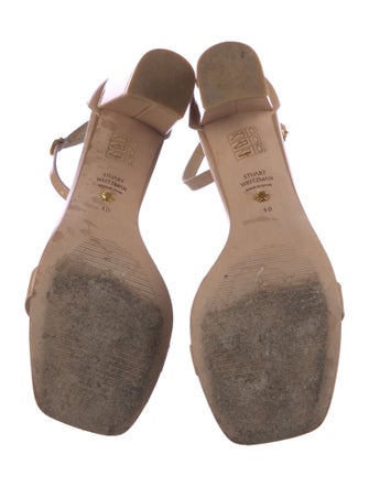 Stuart Weitzman Patent Leather Sandals