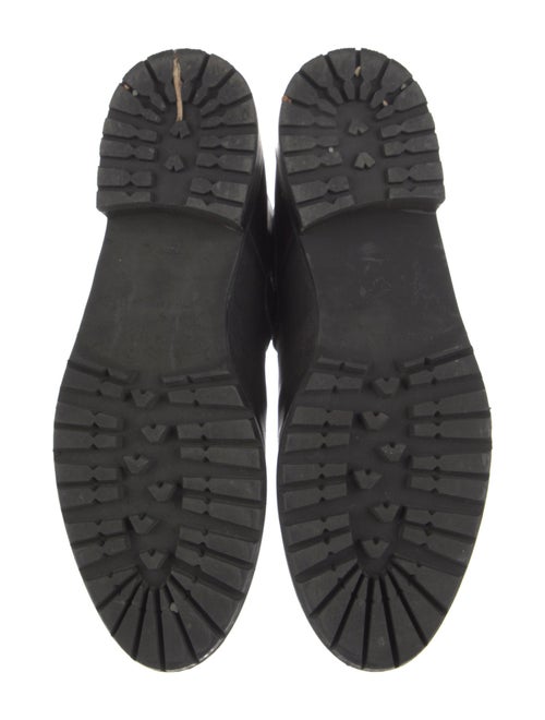 Stuart Weitzman Leather Moto Boots