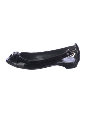Stuart Weitzman Patent Leather Ballet Flats