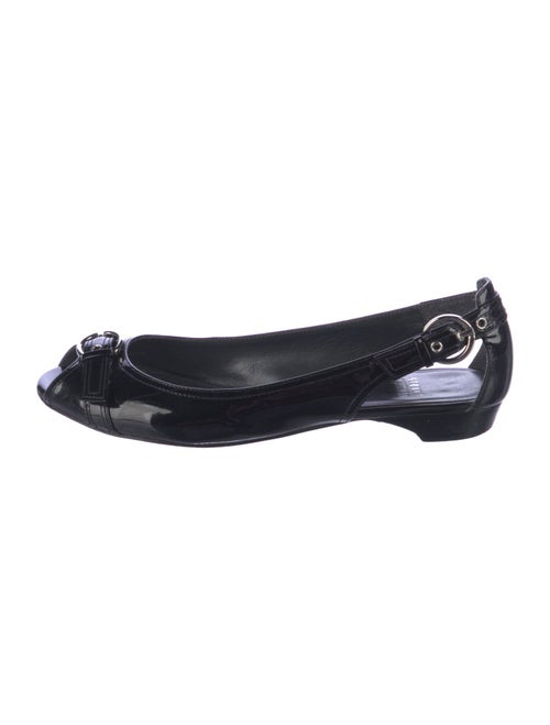 Stuart Weitzman Patent Leather Ballet Flats