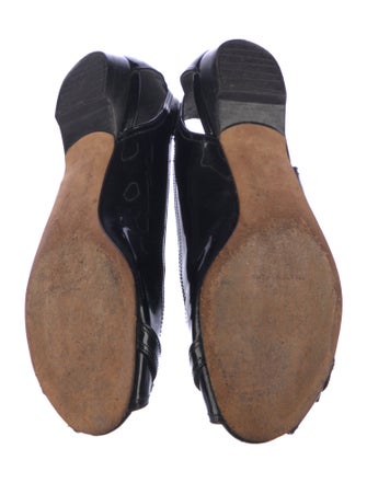 Stuart Weitzman Patent Leather Ballet Flats