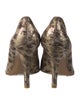 Stuart Weitzman Animal Print Bow Accents Pumps