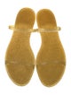 Stuart Weitzman Rubber Glitter Accents Slides