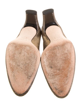 Stuart Weitzman Glitter Glitter Accents Pumps