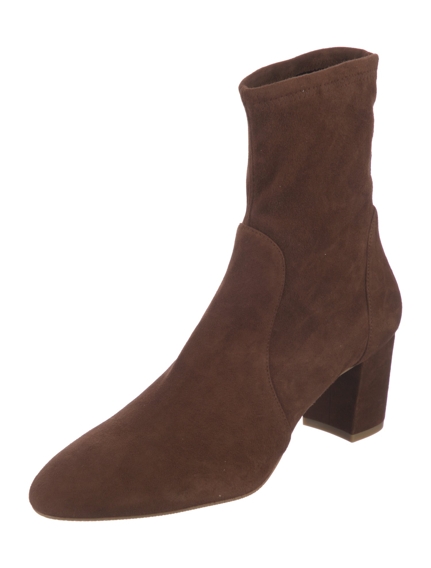 Stuart Weitzman Suede Sock Boots