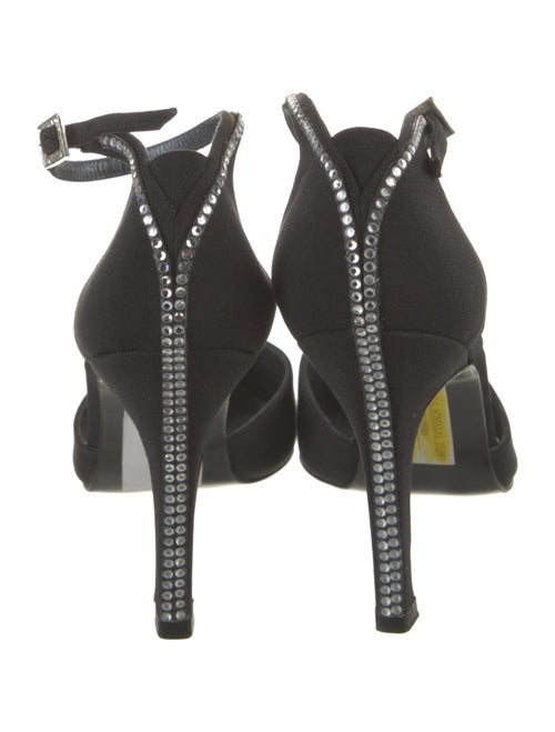 Stuart Weitzman Crystal Embellishments D'Orsay Pumps