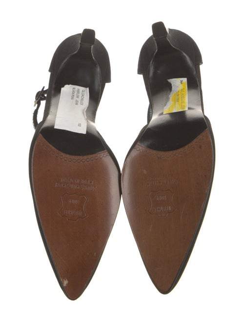 Stuart Weitzman Crystal Embellishments D'Orsay Pumps