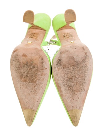 Stuart Weitzman Suede Slingback Pumps