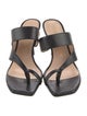 Stuart Weitzman Leather Slides