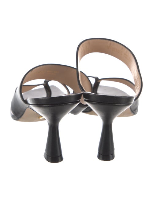 Stuart Weitzman Leather Slides