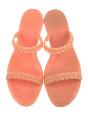 Stuart Weitzman Rubber Slides