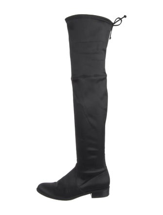 Stuart Weitzman Satin Boots