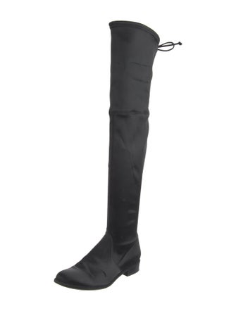 Stuart Weitzman Satin Boots