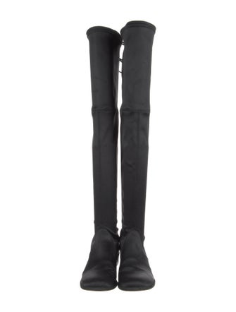 Stuart Weitzman Satin Boots
