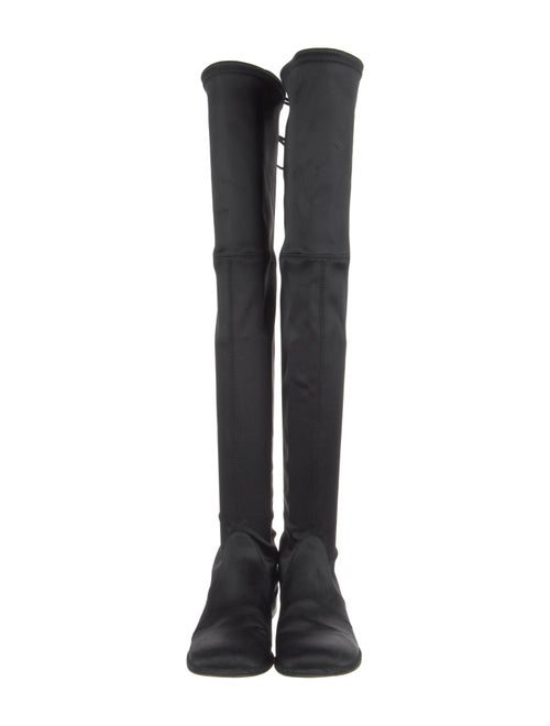 Stuart Weitzman Satin Boots