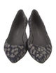 Stuart Weitzman Denim Printed Pumps