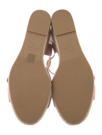 Stuart Weitzman Canvas Espadrilles