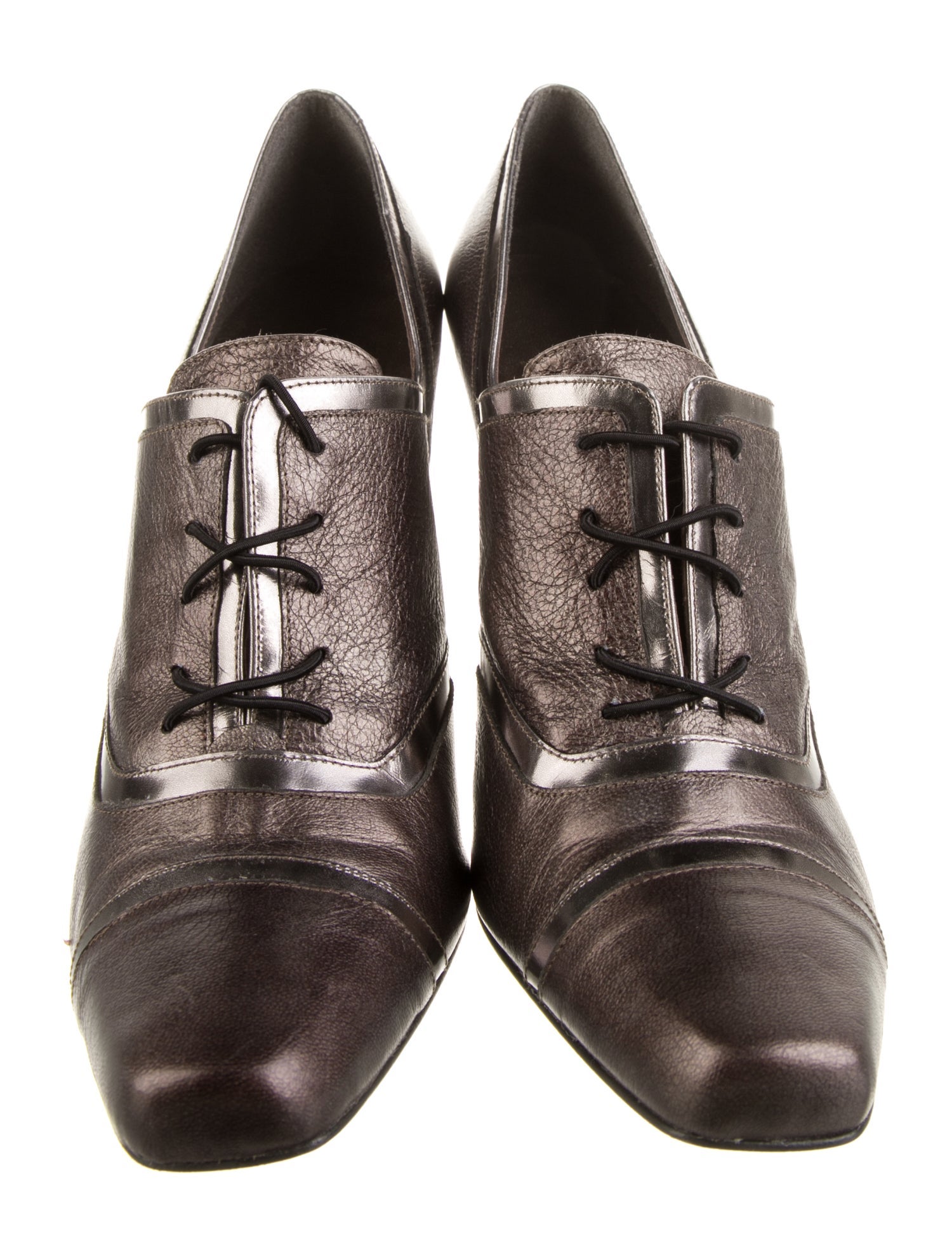 Stuart Weitzman Leather Animal Print Pumps