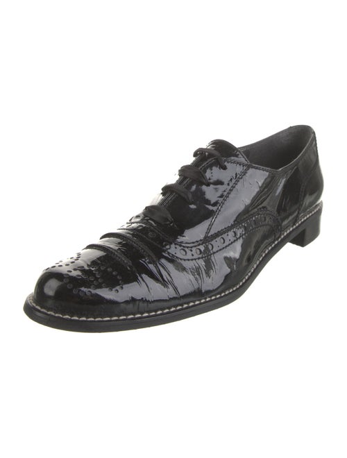 Stuart Weitzman Patent Leather Oxfords