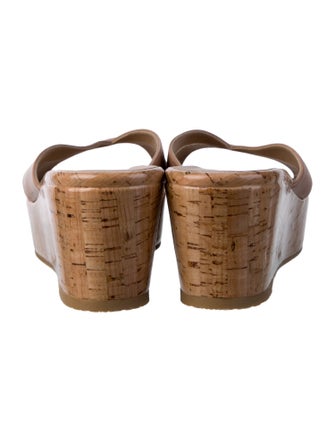 Stuart Weitzman Leather Slides