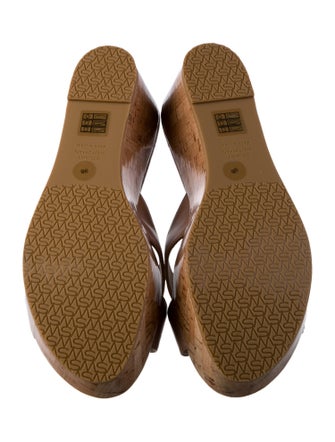 Stuart Weitzman Leather Slides