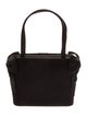 Stuart Weitzman Satin Top Handle Bag