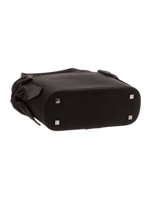 Stuart Weitzman Satin Top Handle Bag