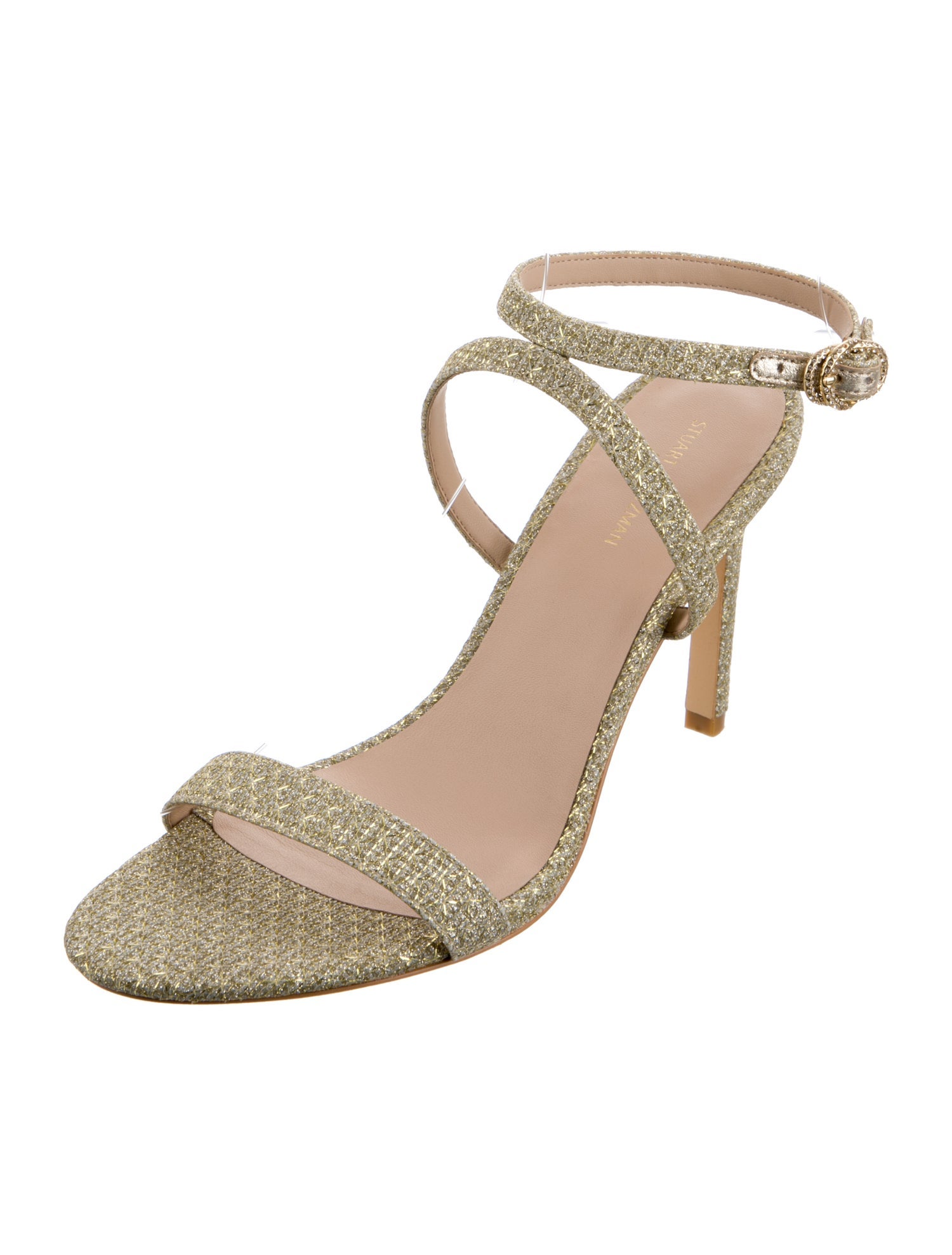 Stuart Weitzman Glitter Sandals