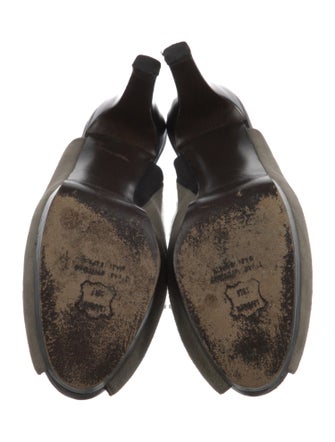 Stuart Weitzman Suede Slingback Pumps