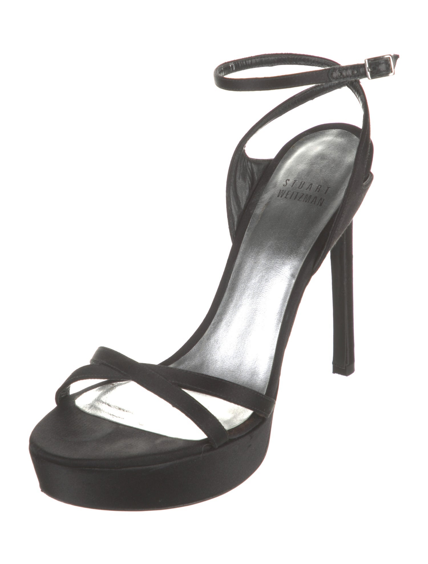 Stuart Weitzman Satin Sandals