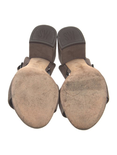 Stuart Weitzman Suede Slingback Sandals
