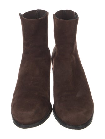 Stuart Weitzman Suede Chelsea Boots